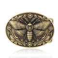 BRONE OVAL Mothman Belt Buckle 1822BNZ