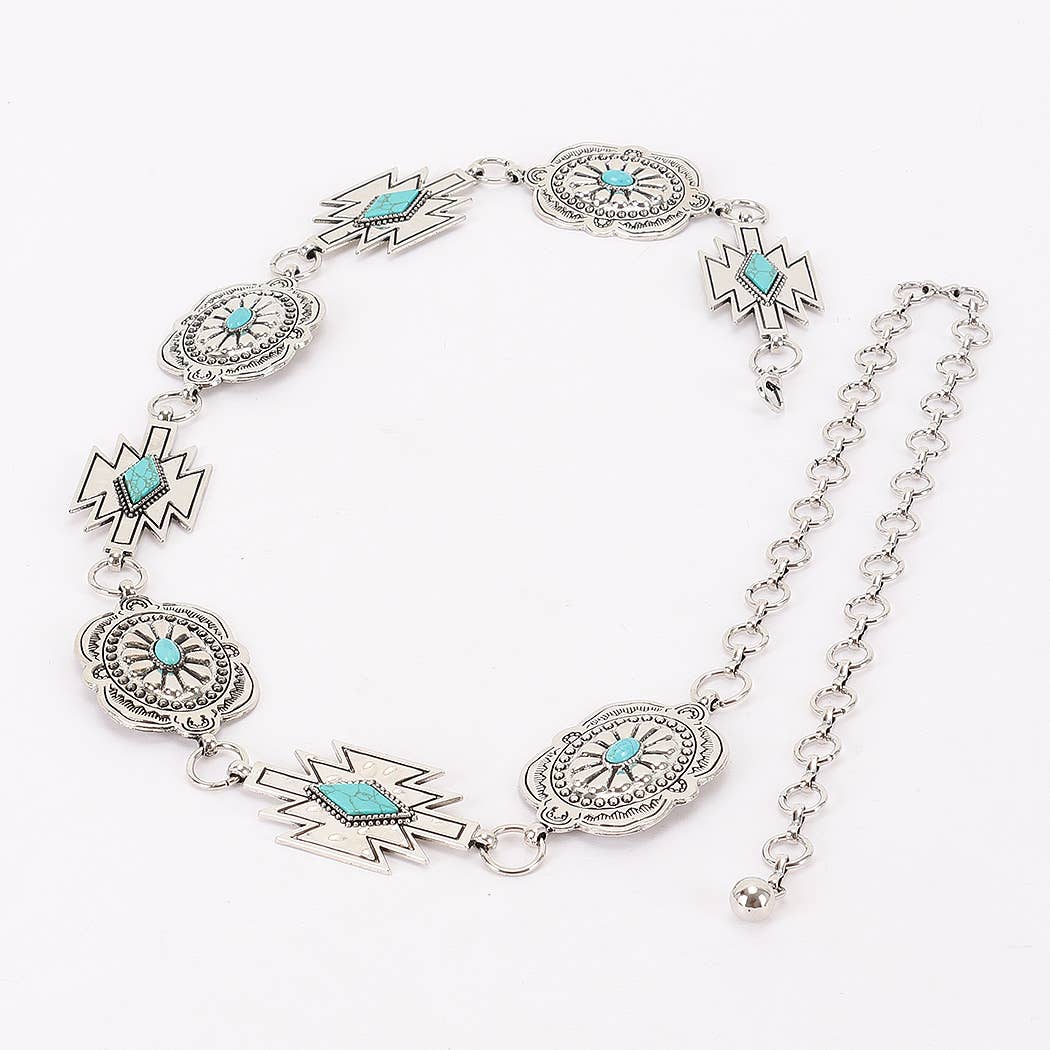 Vintage Metal Chain Belt