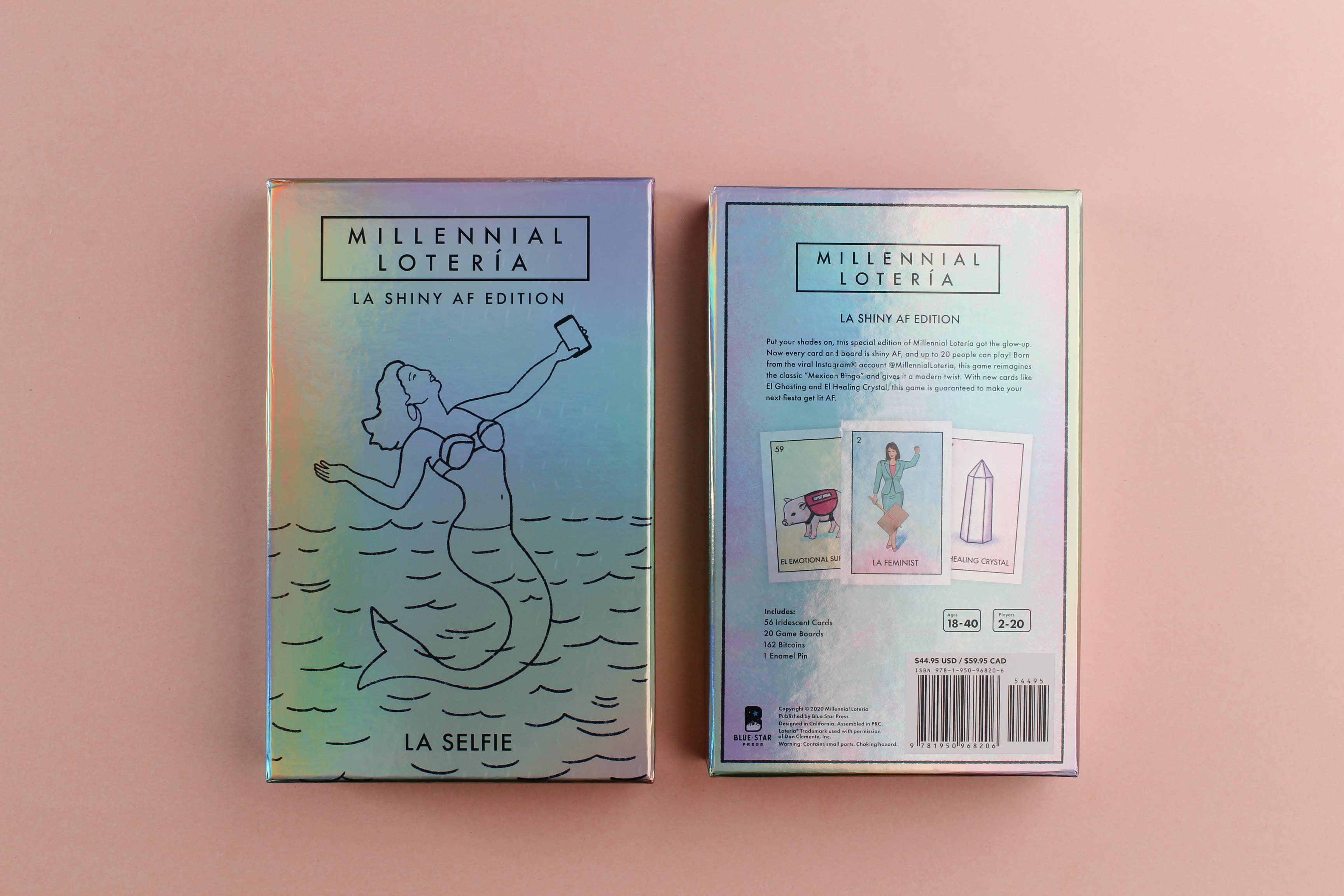 Millennial Loteria Board Game: La Shiny AF Edition