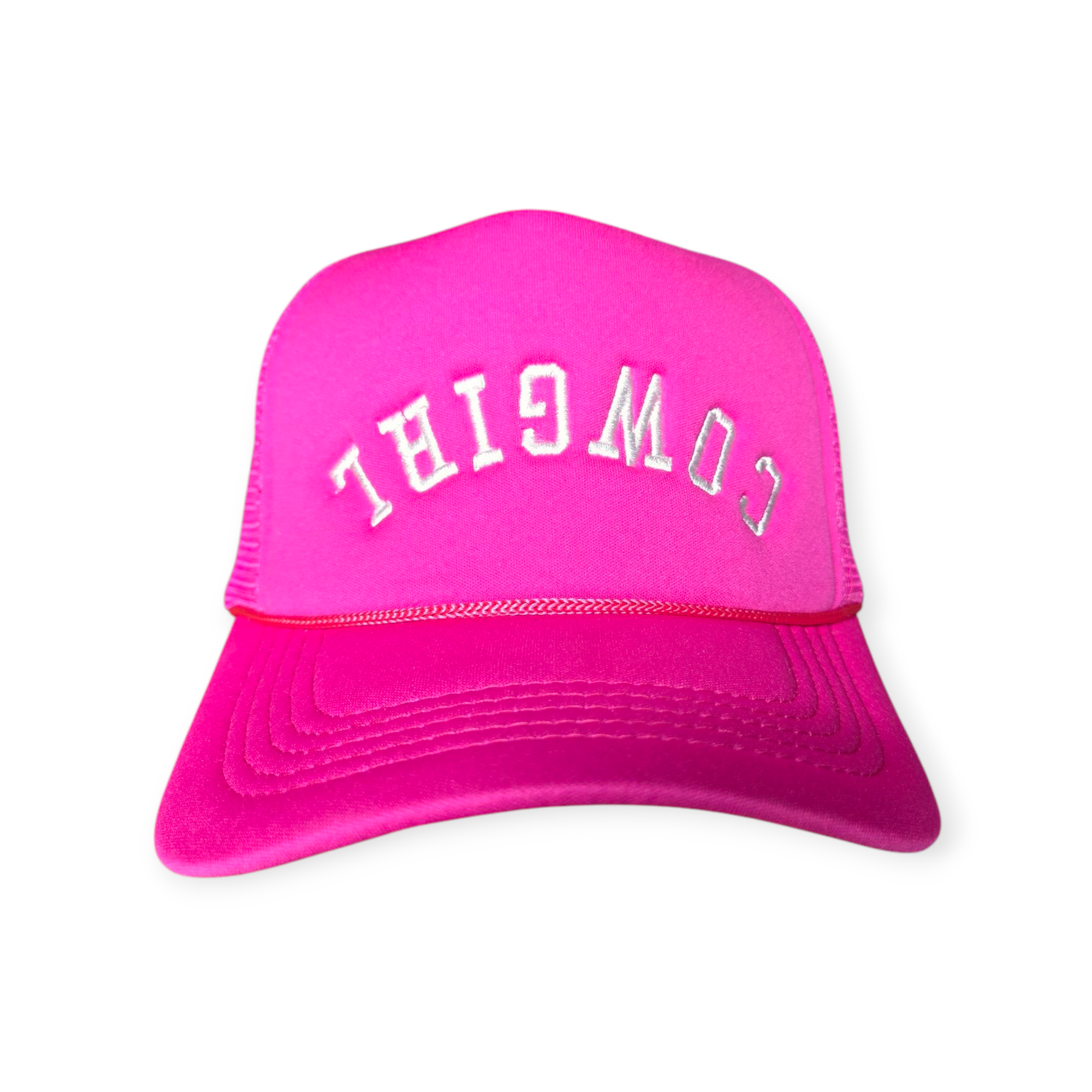 Cowgirl Upside Down Trucker Hat