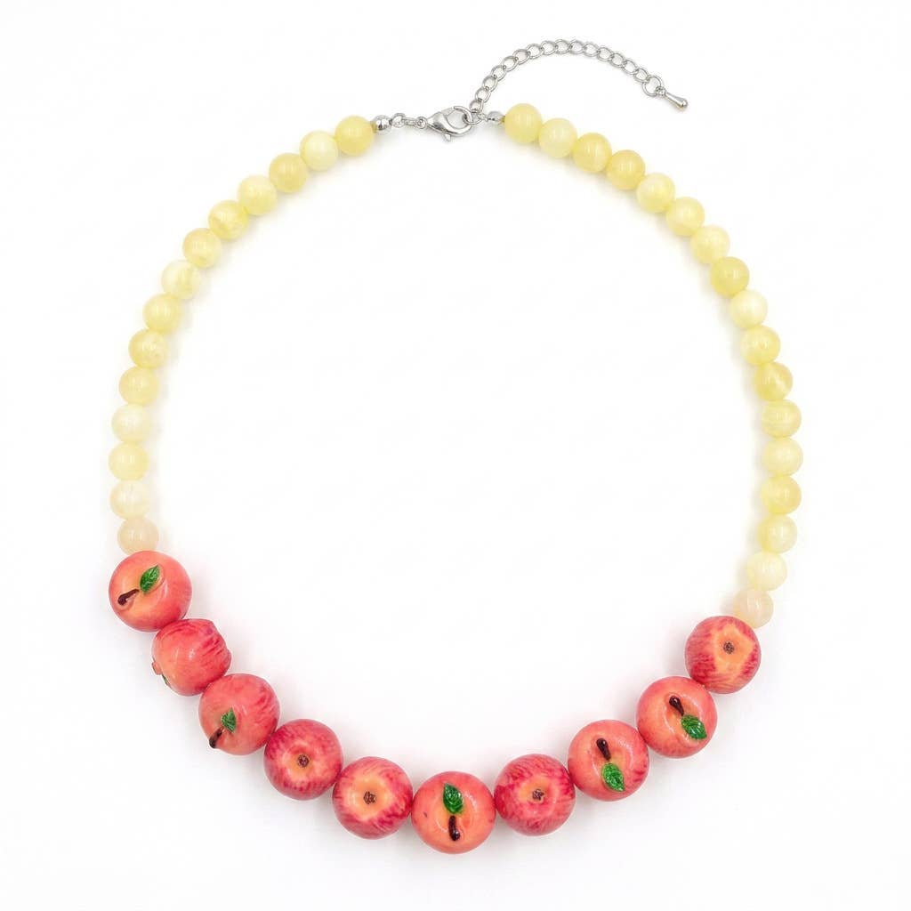 Fruit Statement Beaded Necklace Bracelet