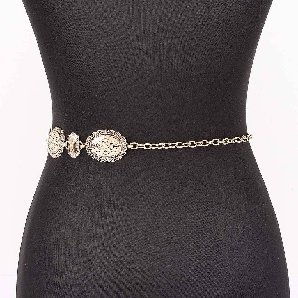 Vintage Metal Chain Belt