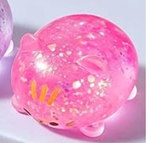 SMALL GLITTER SUGAR CAT SQUISHY