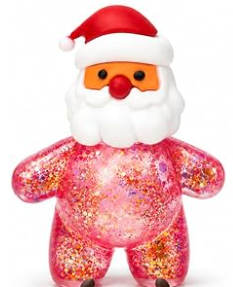 SPARKLY CHRISTMAS CHARACTER SQUISHY