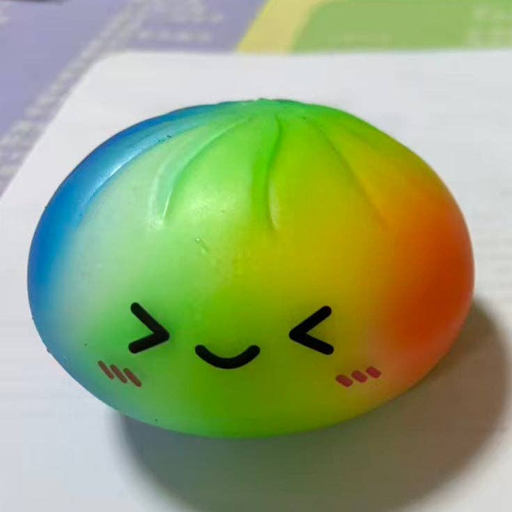 Colorful Dumpling TPR Squeeze Toy