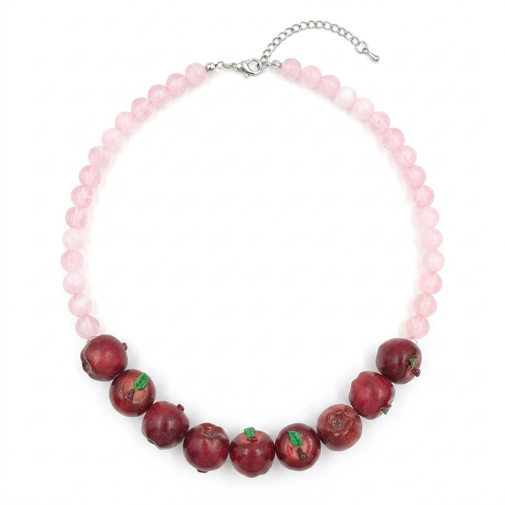 Fruit Statement Beaded Necklace Bracelet