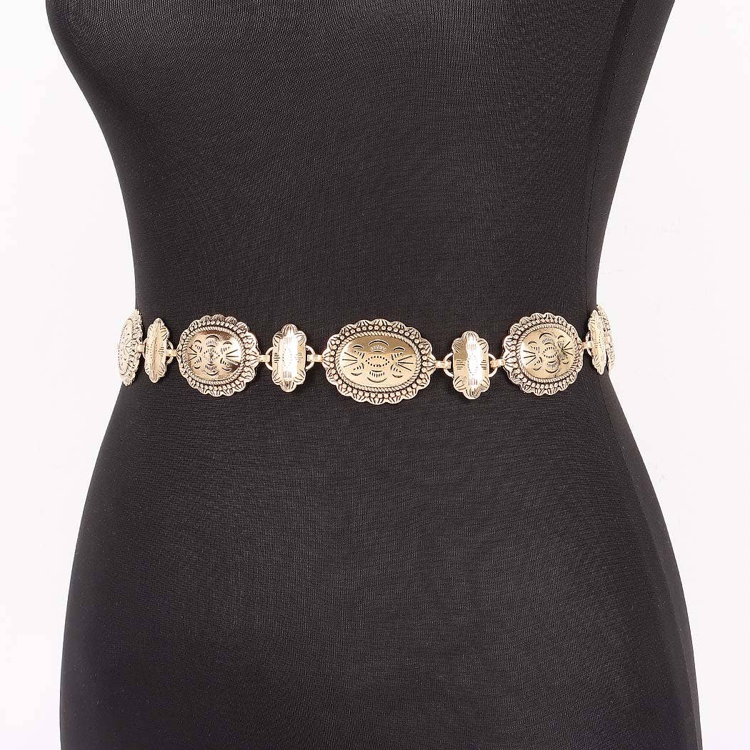Vintage Metal Chain Belt
