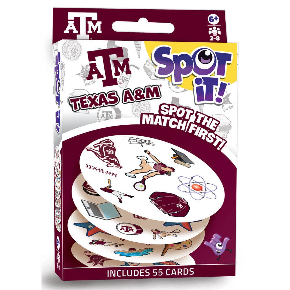 Texas A&M Spot It! Card Game
