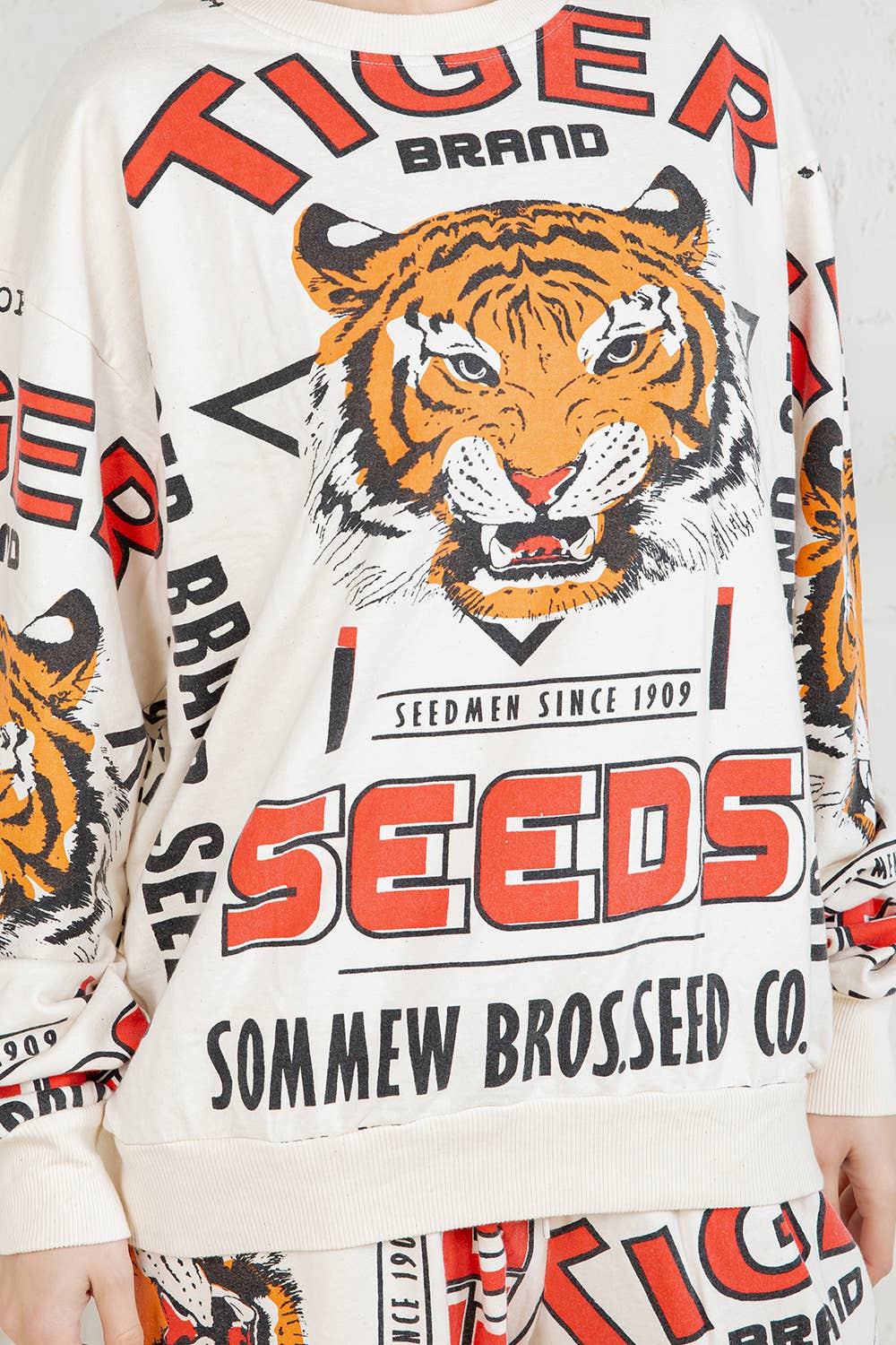 TIGER - COTTON SWEATSHIRT