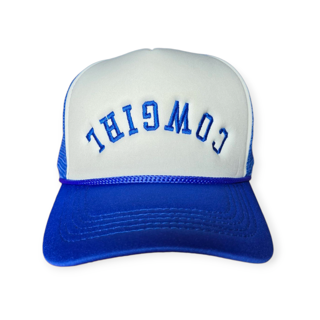 Cowgirl Upside Down Trucker Hat