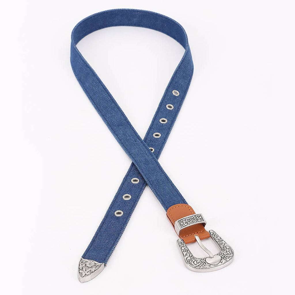 Denim Multi Metal Buckle