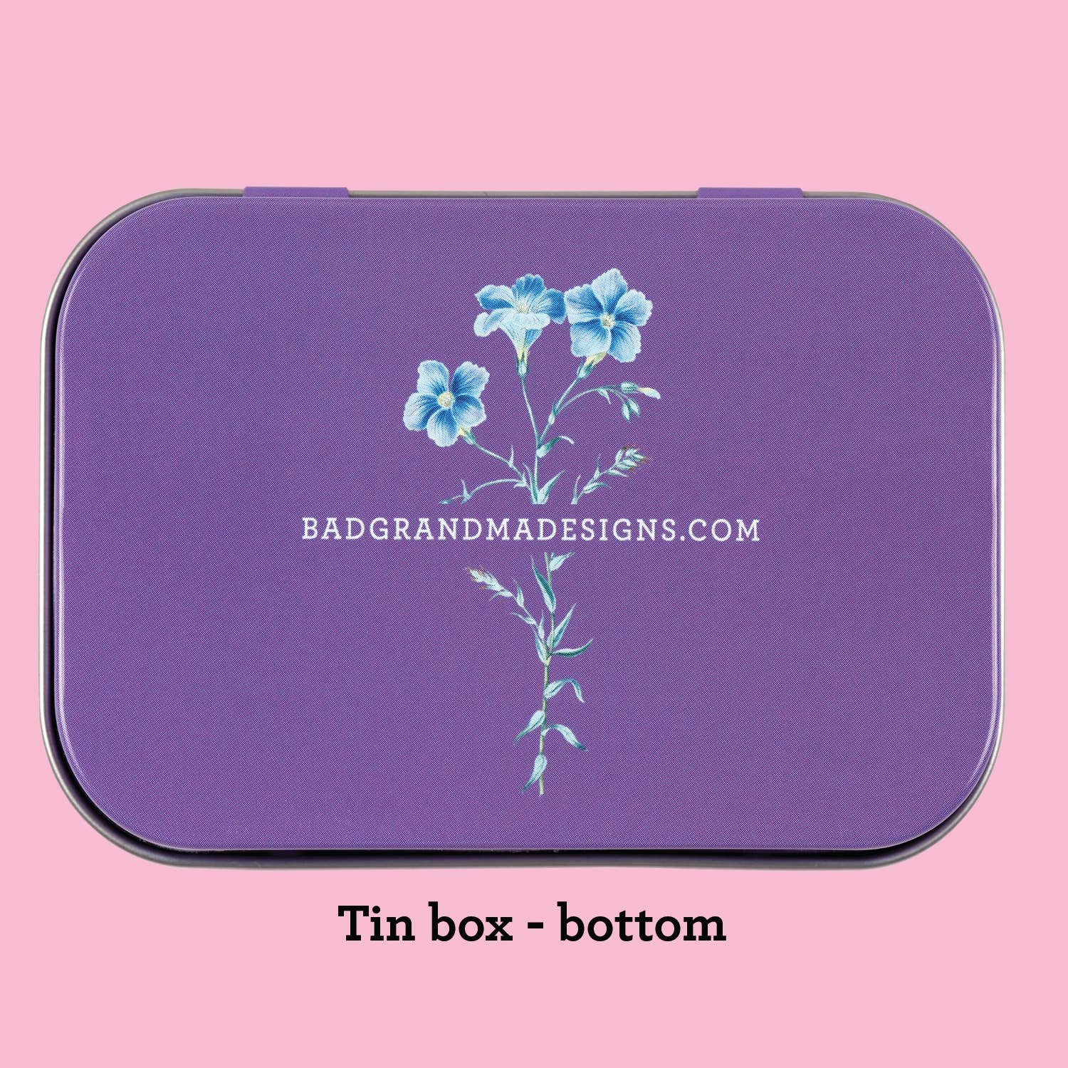 Keep the Fuck Out stash tin - purse-size food-safe tin box