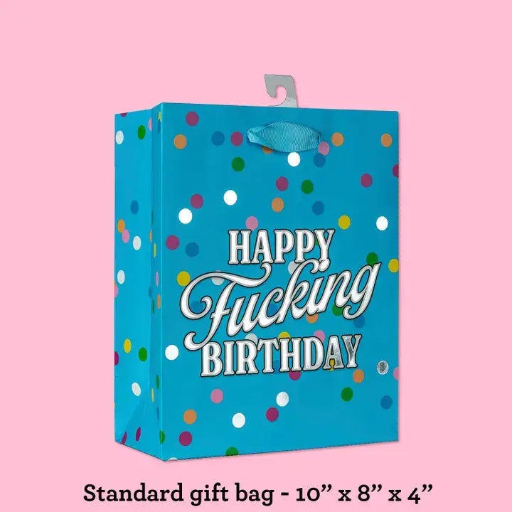 Happy Fucking Birthday deluxe gift bag