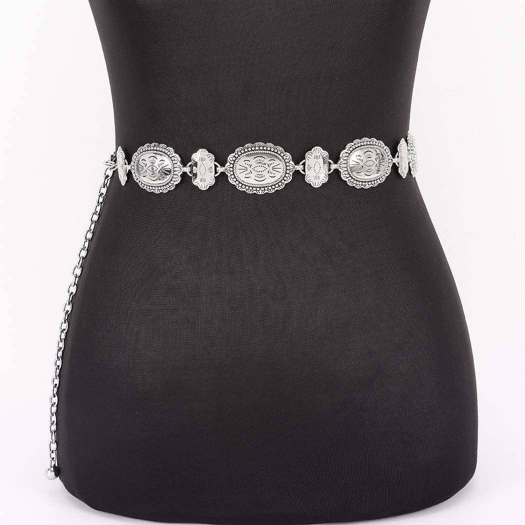 Vintage Metal Chain Belt
