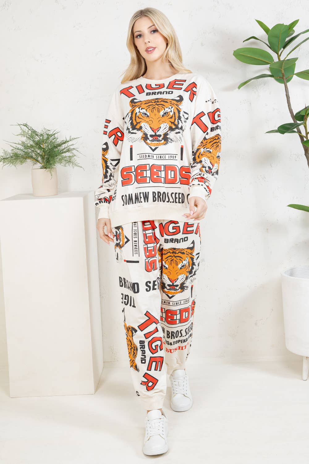 TIGER - COTTON SWEATSHIRT