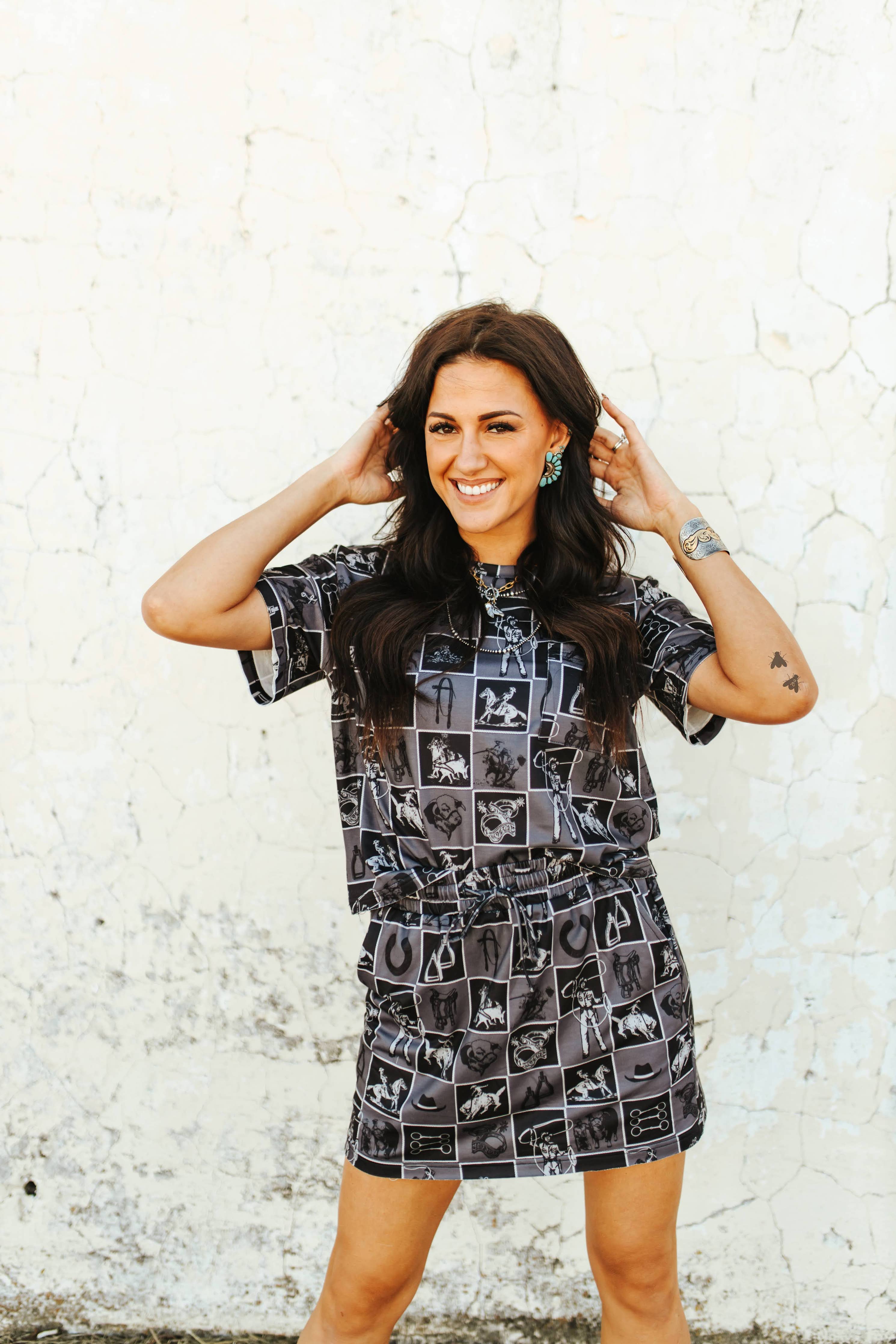 CHECK IT COWPOKE *TEE