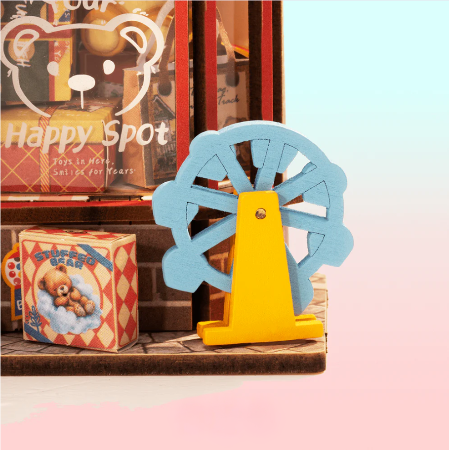 DIY Miniature House Kit: Toy Store