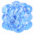 SNOWFLAKE BUBBLE CUBE SQUISHY