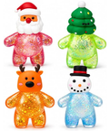 SPARKLY CHRISTMAS CHARACTER SQUISHY