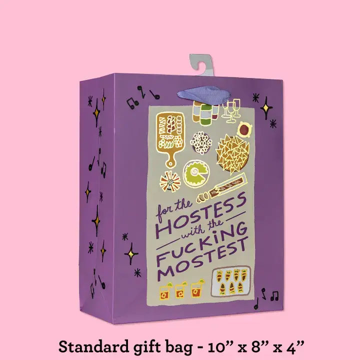 Hostess With the Fucking Mostest deluxe gift bag