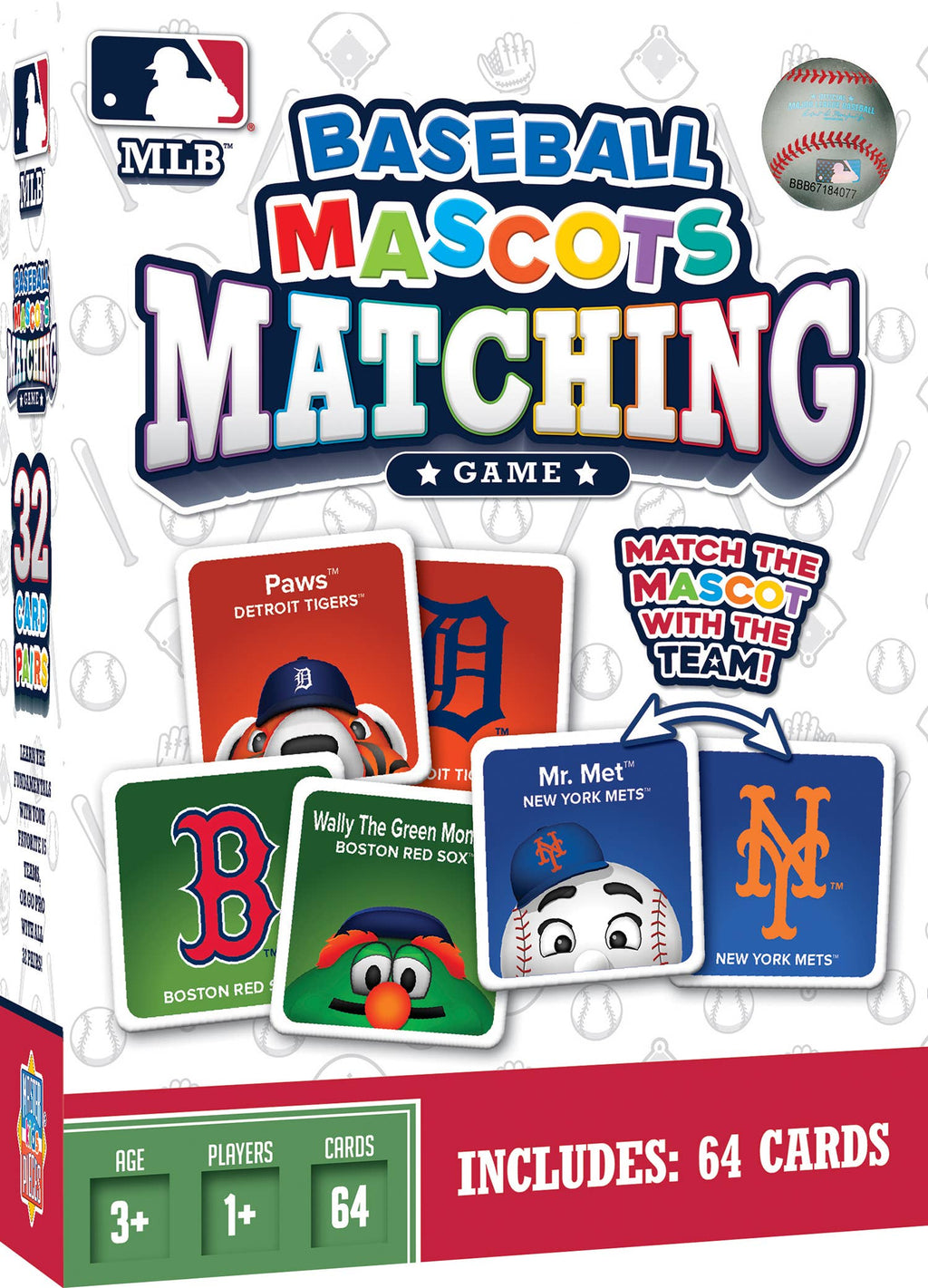 MLB - Mascots Matching Game