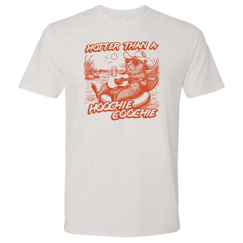 Beaver Shirt Hotter Than a Hoochie Coochie Lake Beach Theme