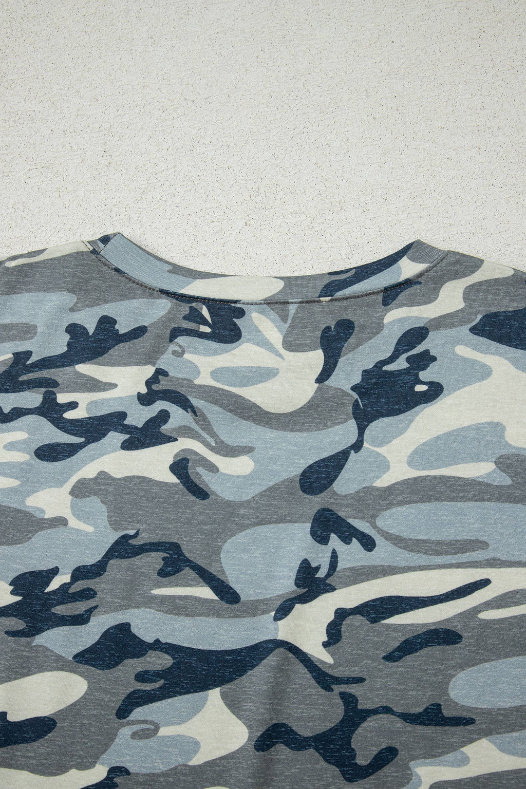 Plus Size Camouflage Print Crew Neck T Shirt (S-4X)