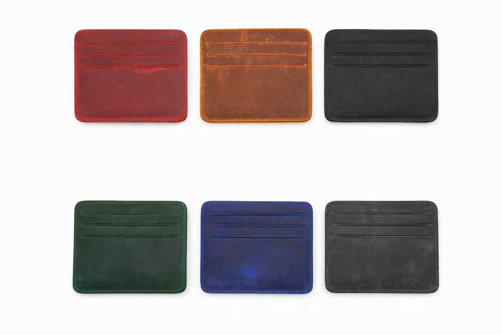 Helios Handcrafted Genuine Leather Cardholder