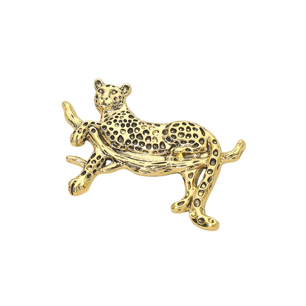 12PCS - Leopard Pin Brooches