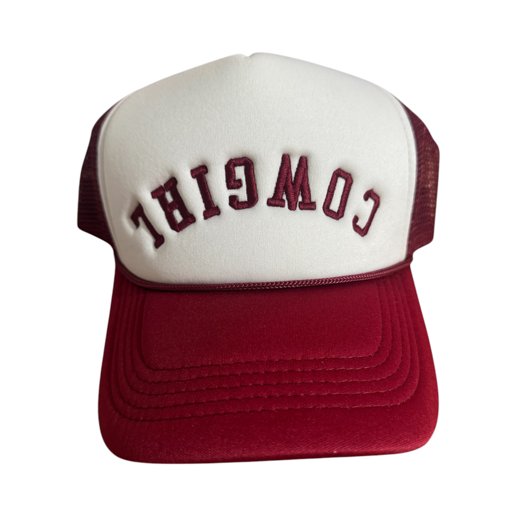 Cowgirl Upside Down Trucker Hat