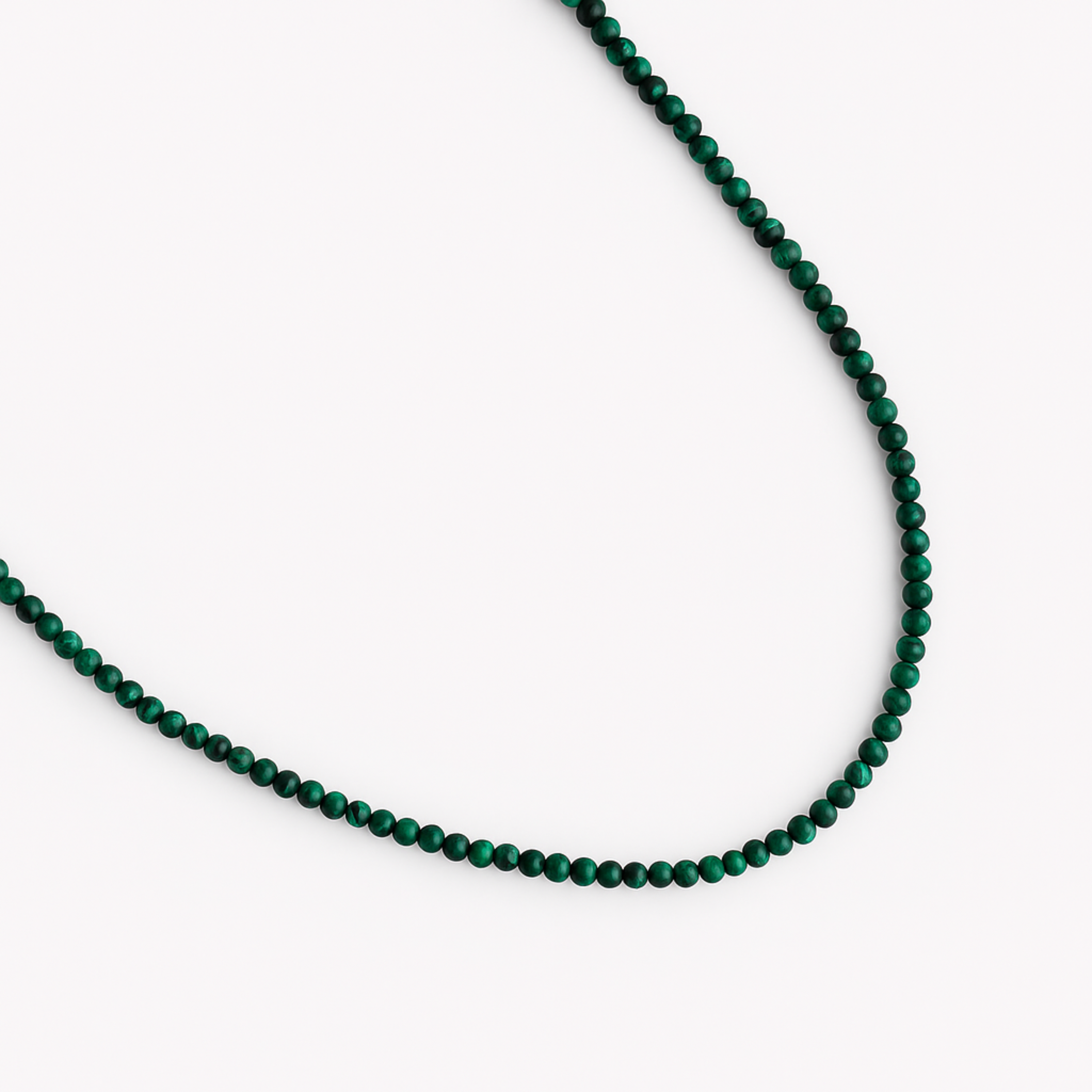 Natural Stone Beads Single Strand Necklace