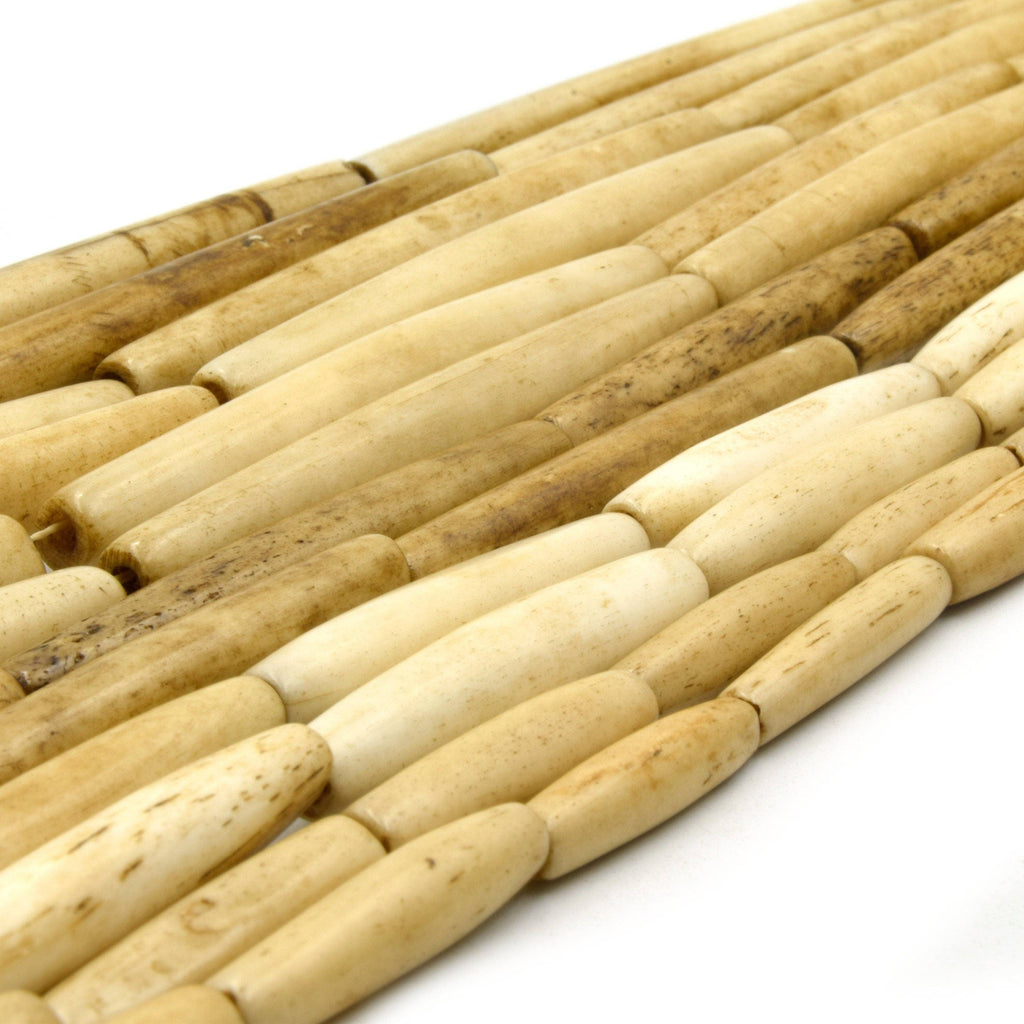 Bone Beads | Ox Bone Tube Beads | Boho Bone Beads