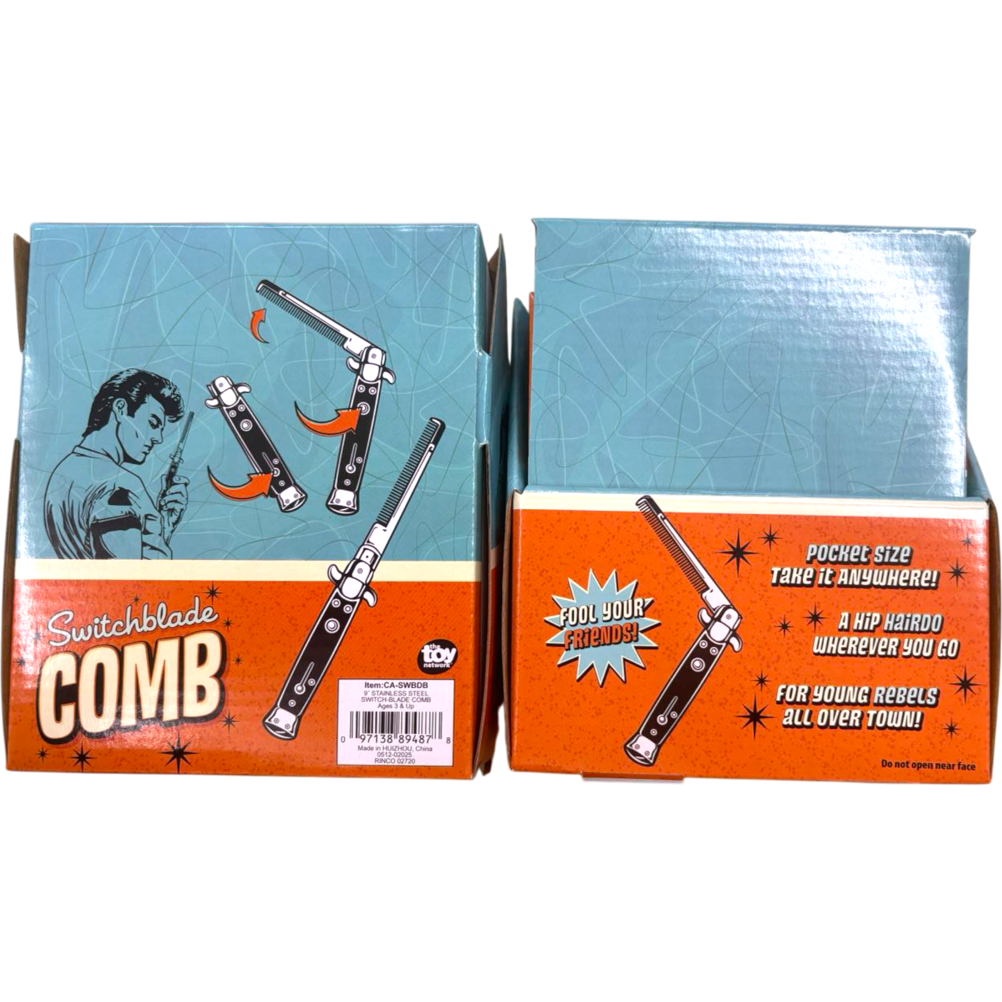 Switchblade Comb