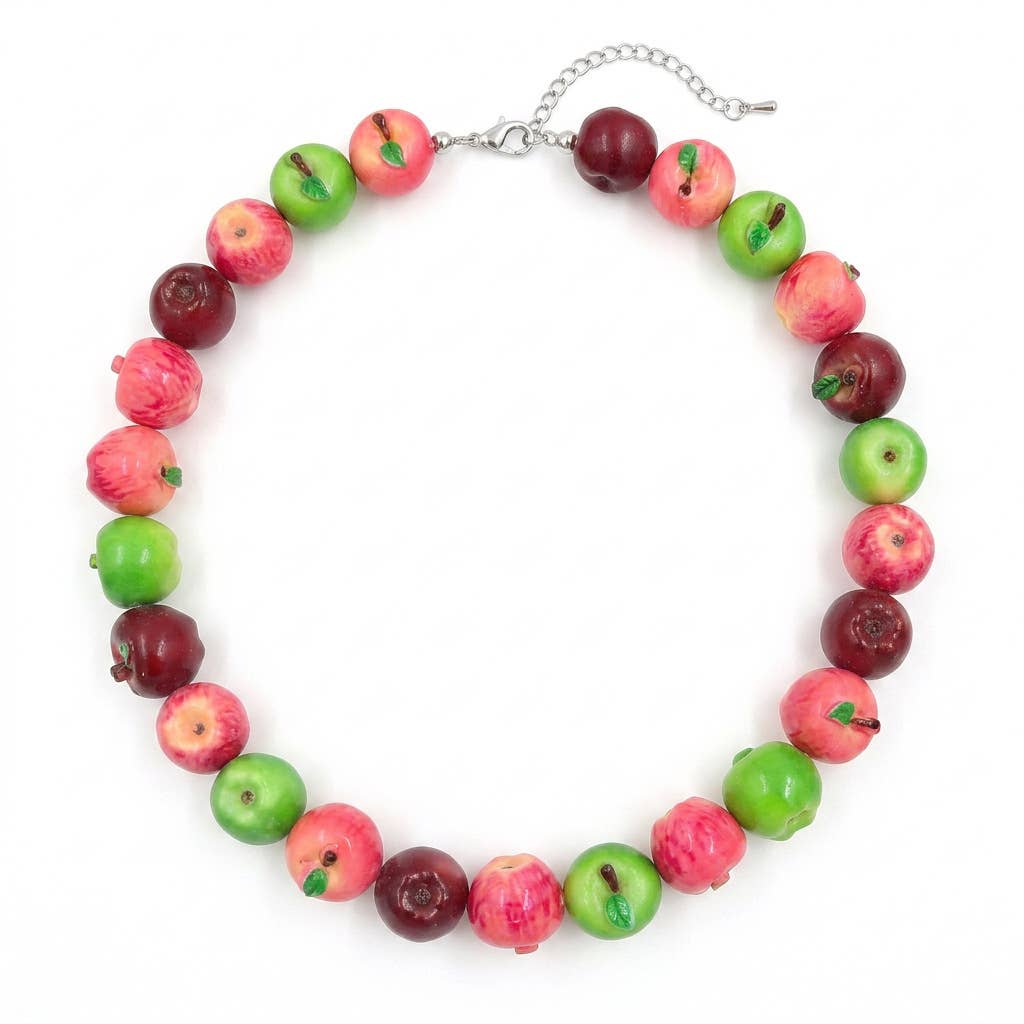 Fruit Statement Beaded Necklace Bracelet