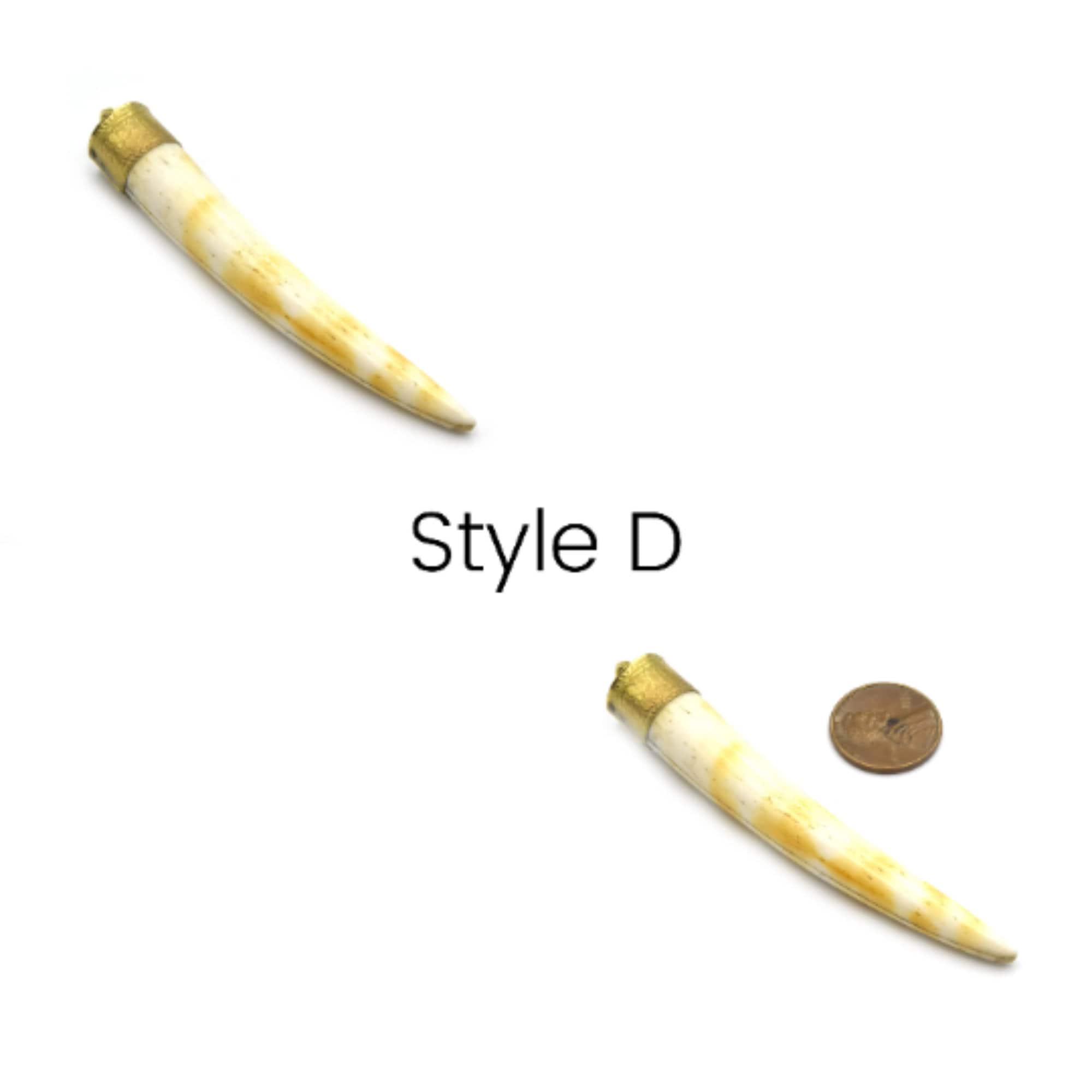 Ox Bone Pendants for Jewelry Making