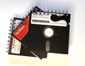 Vintage Upcycled Floppy Disk Journals