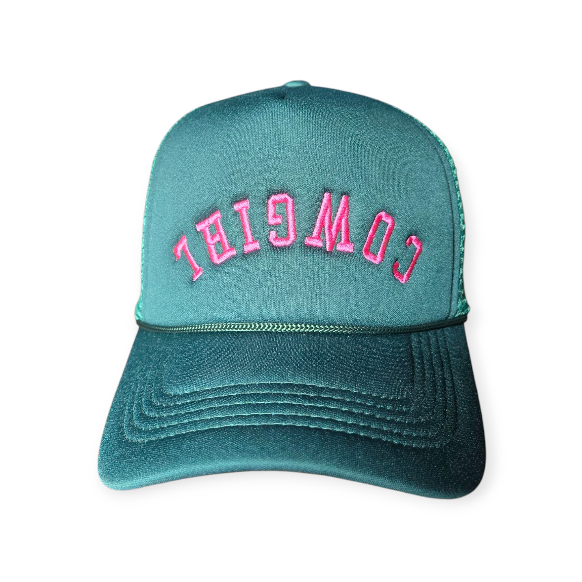 Cowgirl Upside Down Trucker Hat