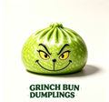 Green Holiday Character Mini Dumpling TPR Squishy