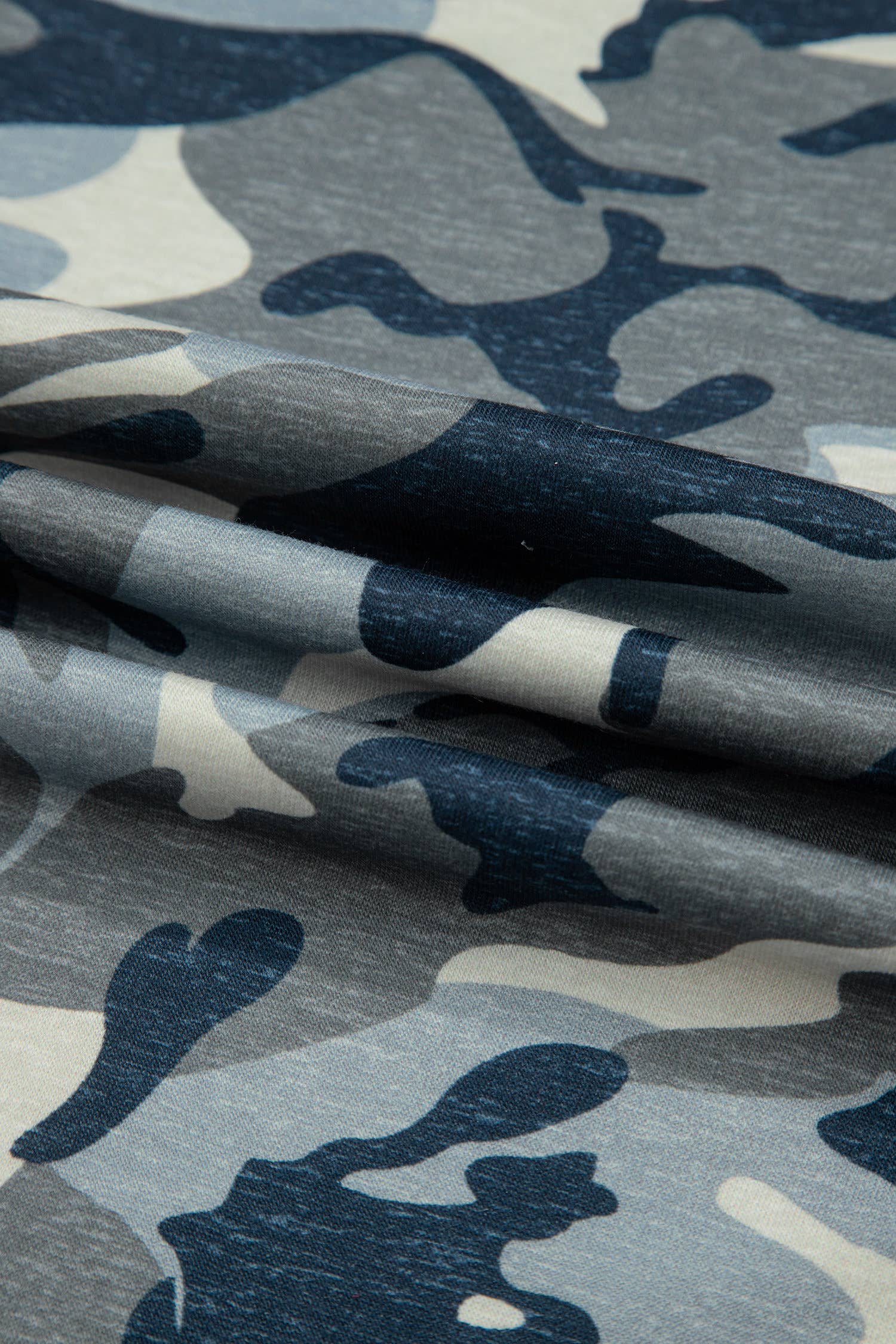 Plus Size Camouflage Print Crew Neck T Shirt (S-4X)