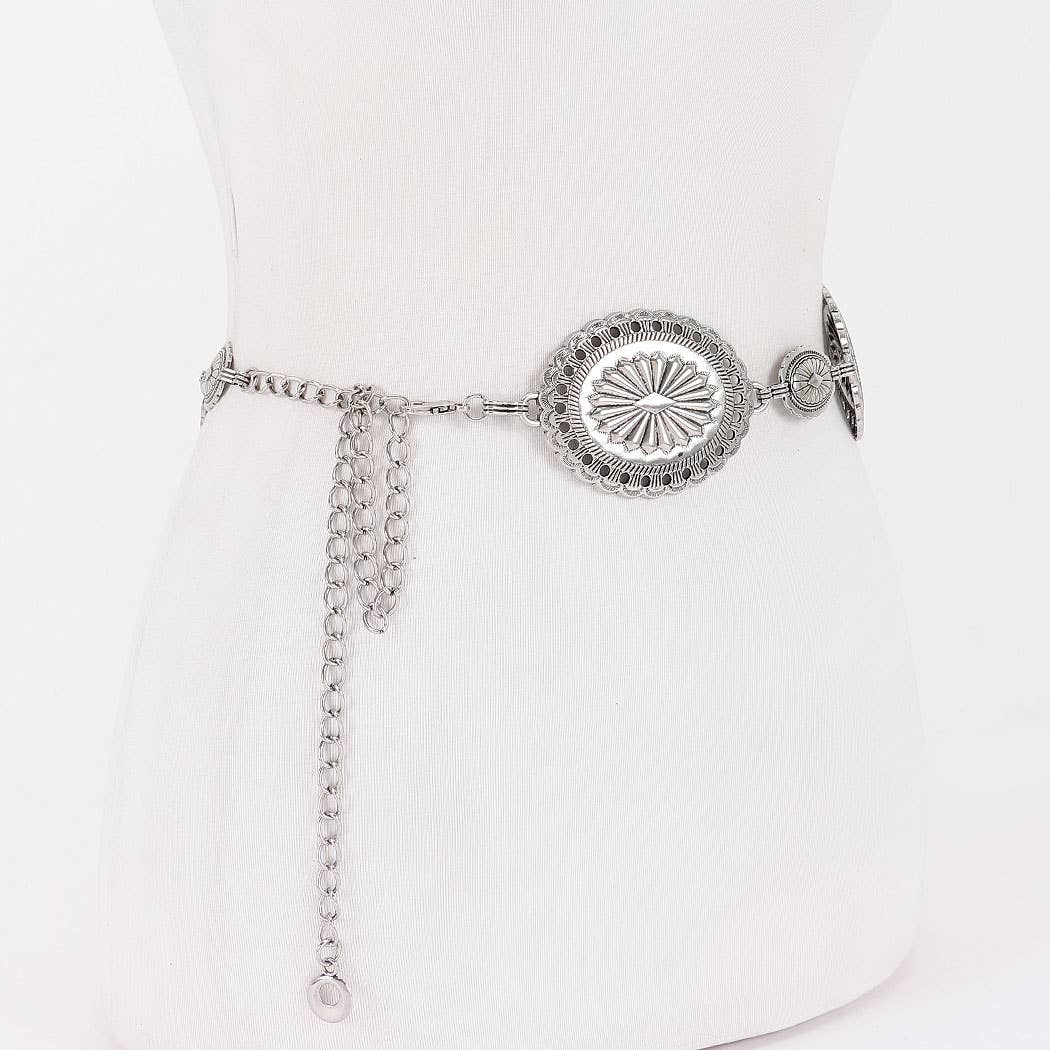 Vintage Metal Chain Belt
