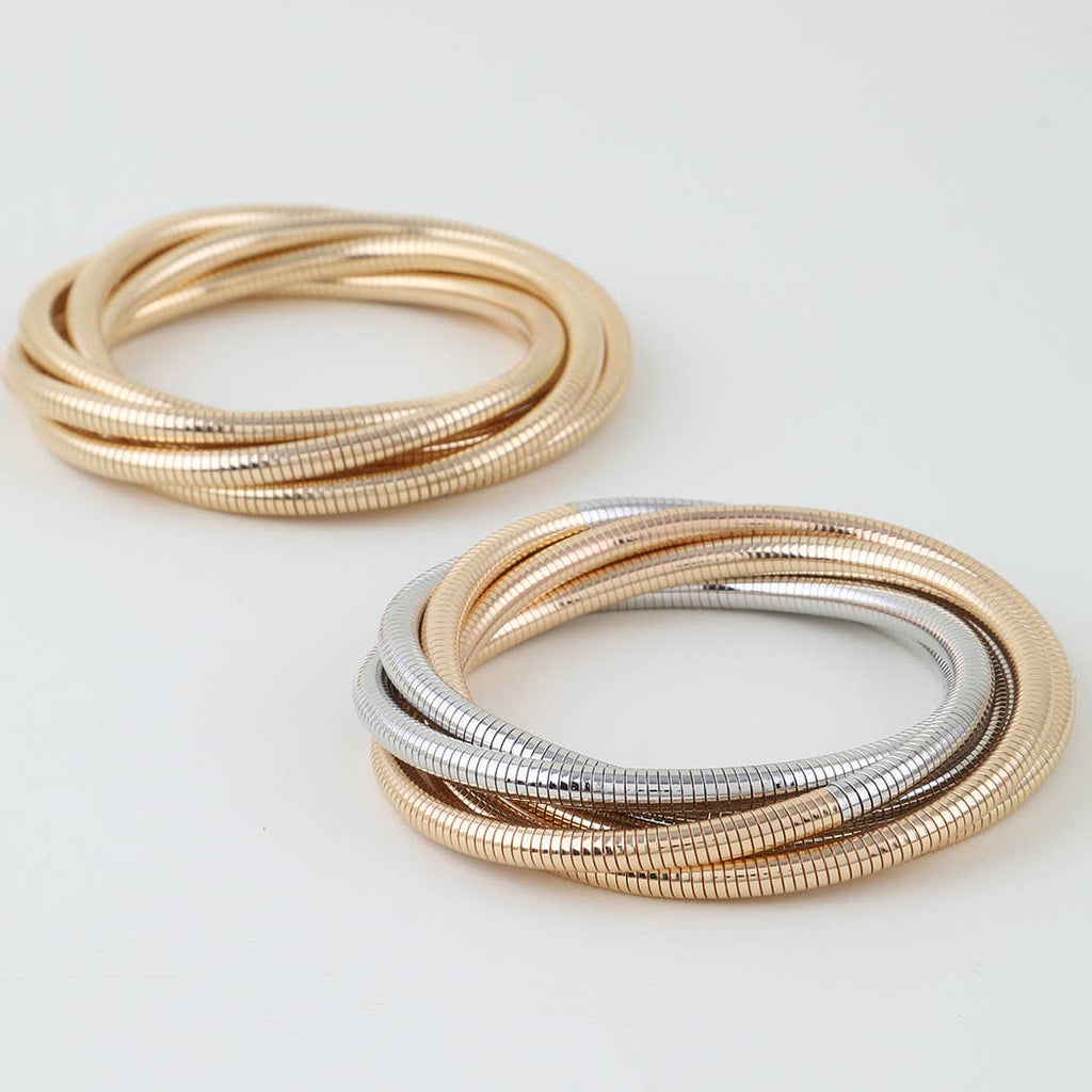 Delicate Layered Charm Bracelet