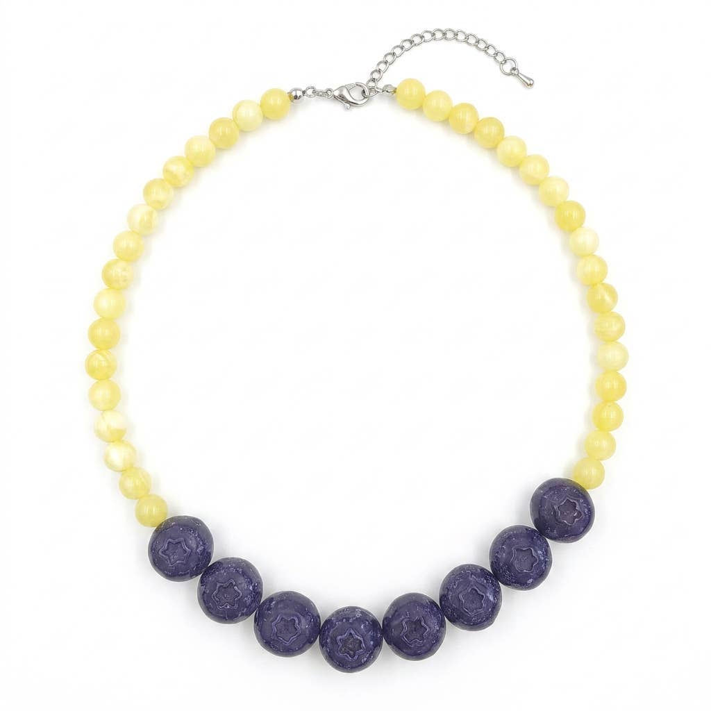 Fruit Statement Beaded Necklace Bracelet