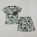 Sibling Baby Boys Camouflage Shirt Shorts Summer Sets