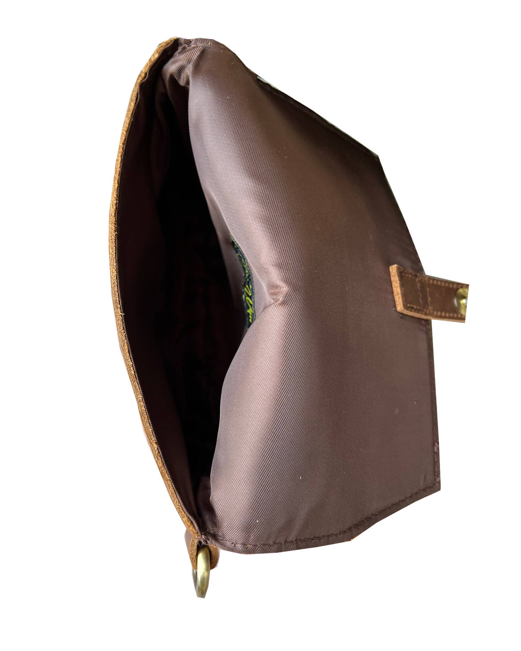 W022S crazy horse genuine leather crossbody