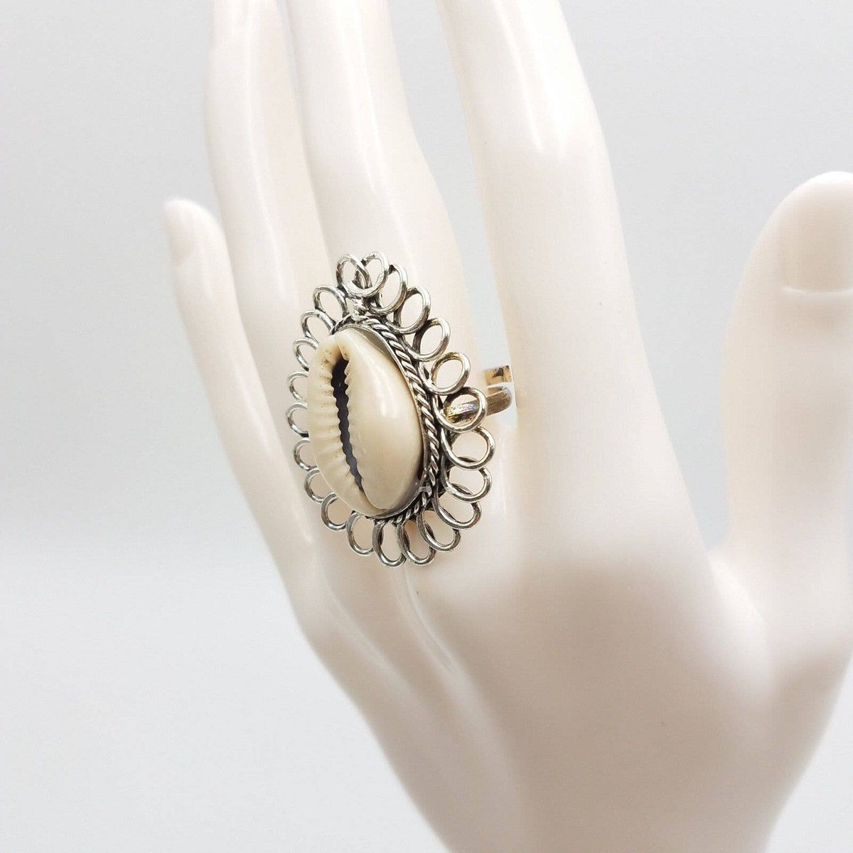 Cowrie Shell Ring