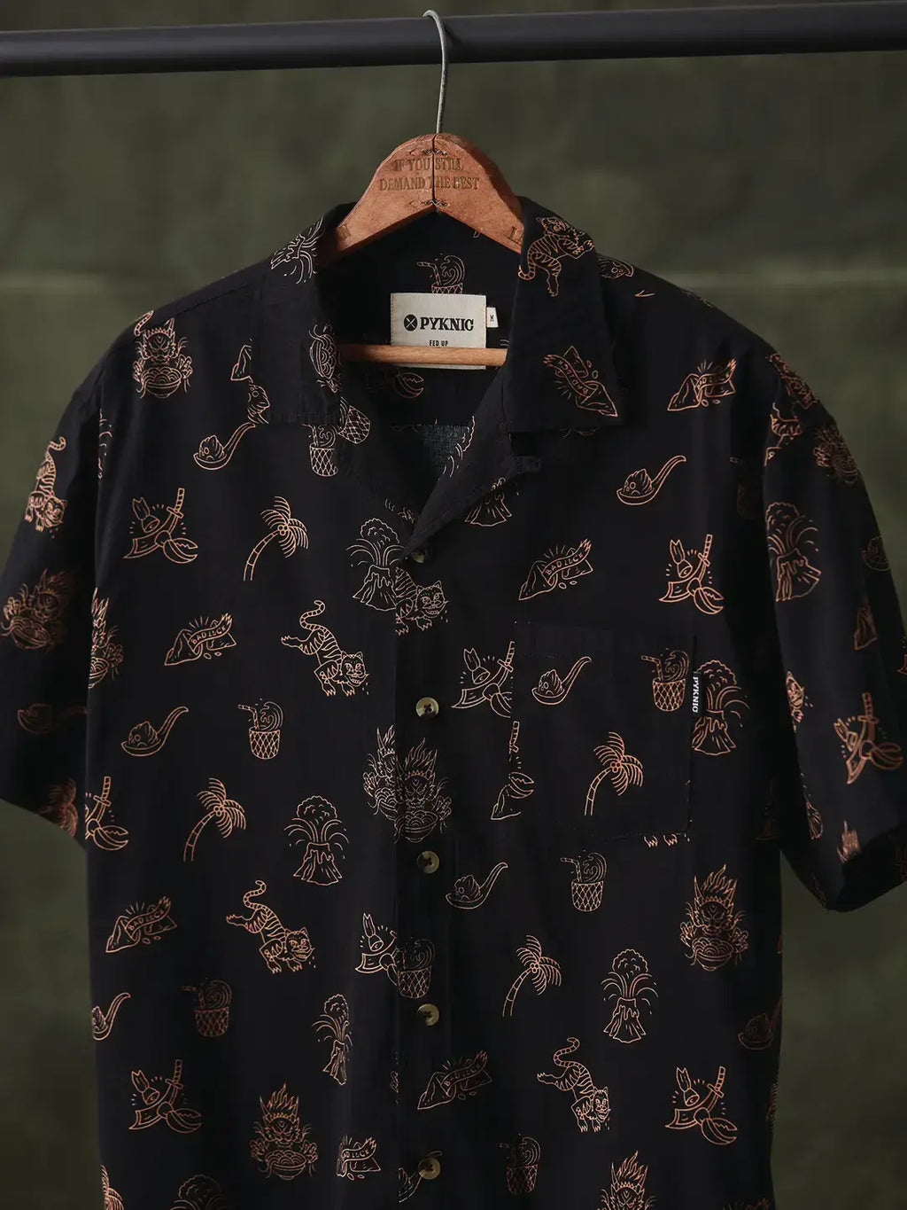 Spicy Noods Casual Button Down Shirt WOMENS