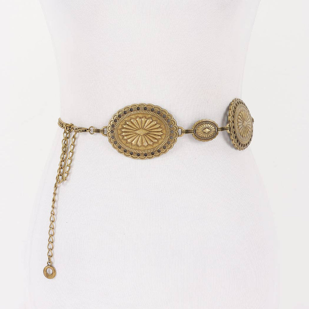 Vintage Metal Chain Belt