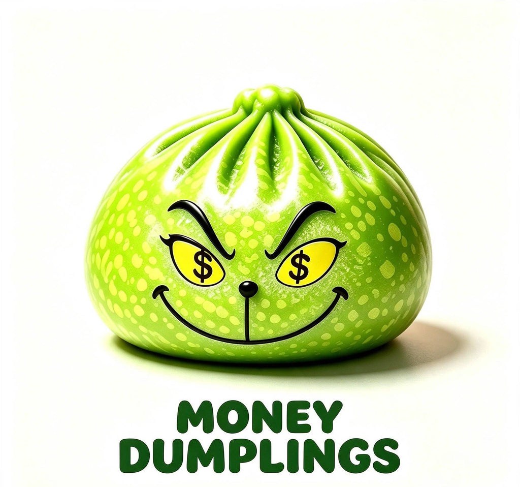 Green Holiday Character Mini Dumpling TPR Squishy