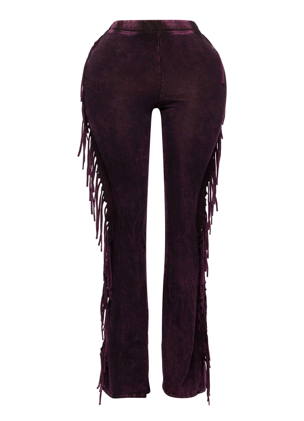 Fringe detailed pants