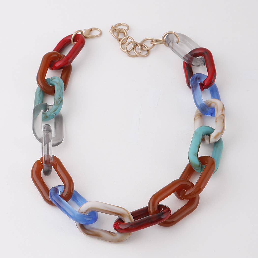 Bulky Link Chain Necklace